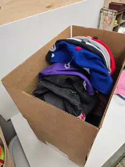 Huge Lot of Baseball Hats Caps 40 plus NFL MLB Broadway Nascar etc...