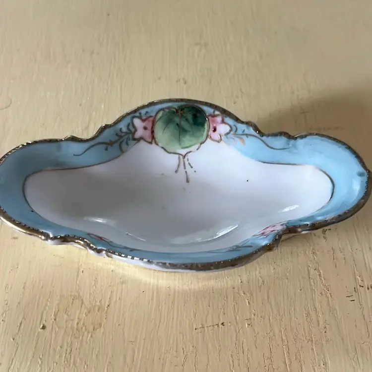 Trinket dish Hand Painted Nippon
