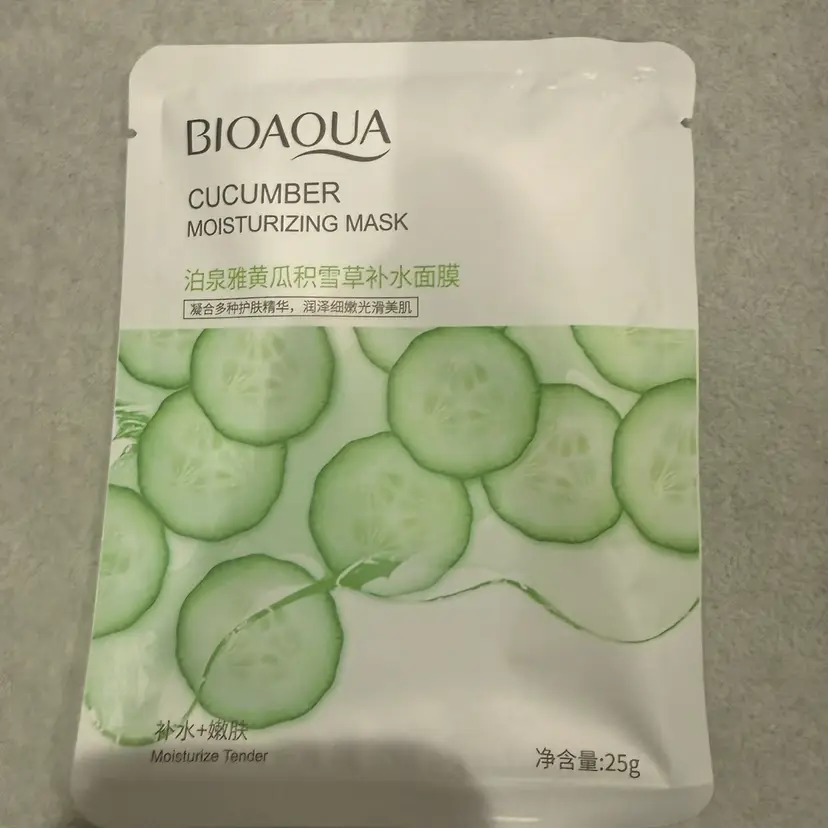 3 Moisturizing Spa Face Mask Cucumber