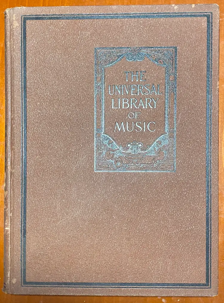 1913 The Universal Library Of Music