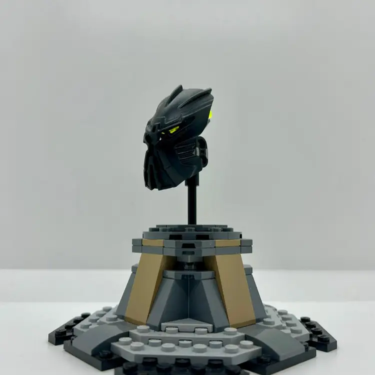 3D Printed Kanohi Ignika, Mask of Life | Black