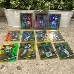 Philadelphia Eagles Team Set Donruss Press Proof Gold Premium Stock 2021