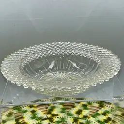 Miss America Anchor Hocking Clear Glass Cereal Bowl-Single