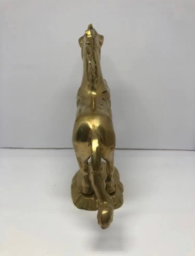 Vintage Brass Unicorn Figurine