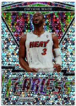 2020-21 Panini Prizm Basketball #16 Dwyane Wade Fearless Fast Break Prizm