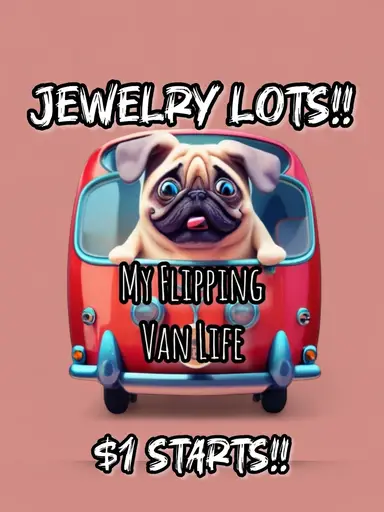 $1 Starts Wearable Jewelry Lots & Craft Bags!