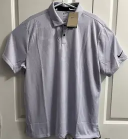 Nike Dri-FIT Tour Golf Polo Shirt Lavendar Purple DV7528-536 Men's Size XL