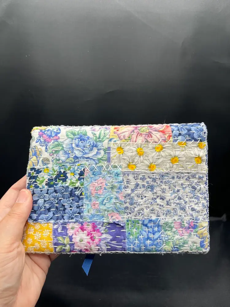 Made By Me Hand Sewn Pouch 7 3/4” x 5 1/2”