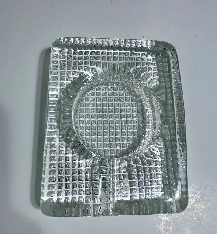 MCM Comoy's of London Crystal Ashtray