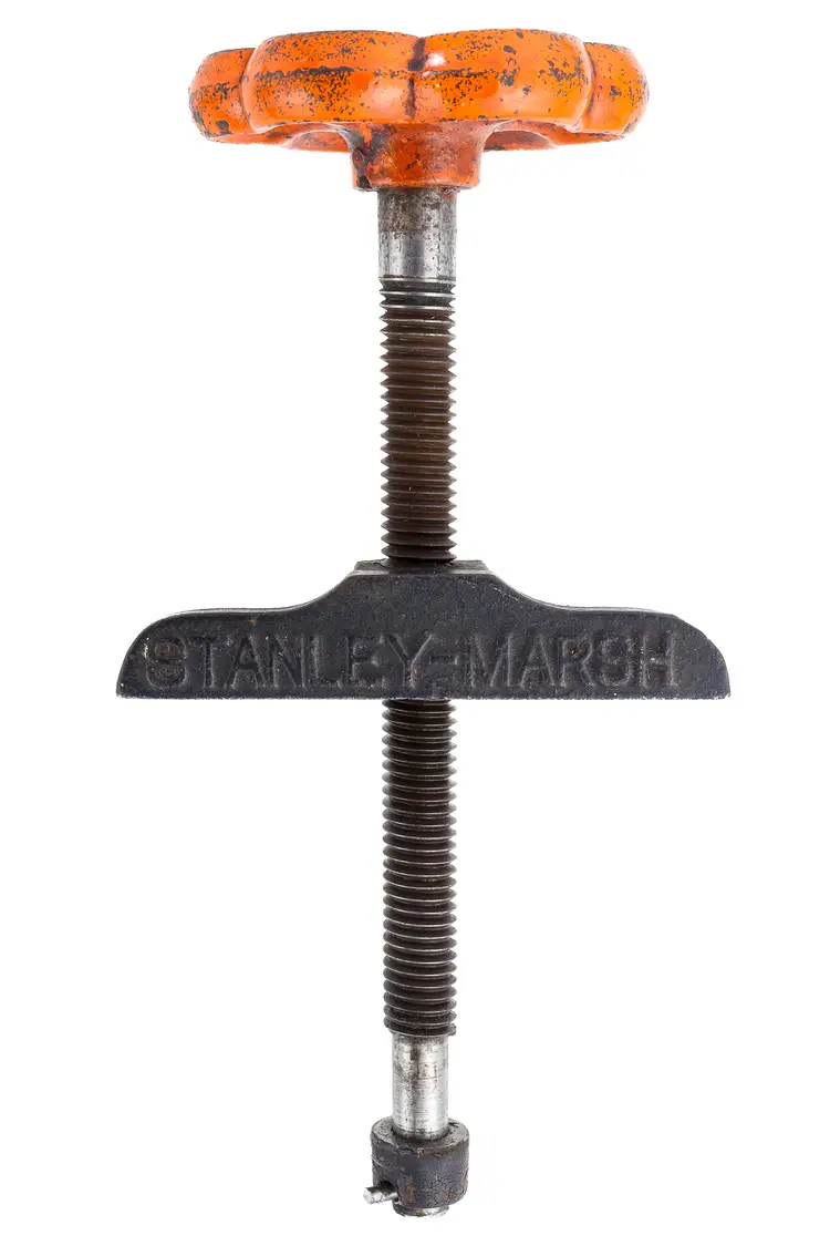 Stanley-Marsh No. 100 Mitre Machine Clamp, Clamp Screw, Collar & Pin 1930's