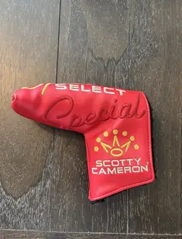 Scotty Cameron Special Select Golf Putter Headcover Red Blade