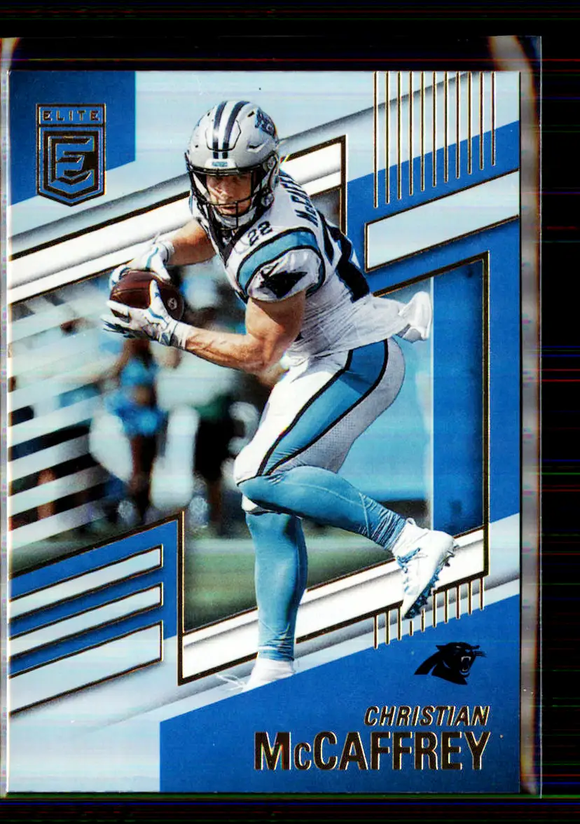 Christian Mccaffrey 2022 Panini Donruss Elite #33 - Carolina Panthers - (147-187)