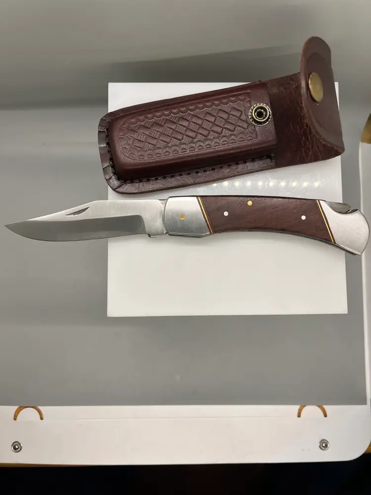 5” Folding LockBack with Sheath , New In Box