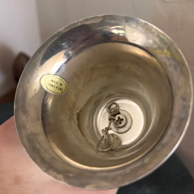 Vintage Silver Plated Dinner Bell