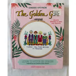 New Golden Girls Cross Stitch Needlepoint Kit STAY GOLDEN