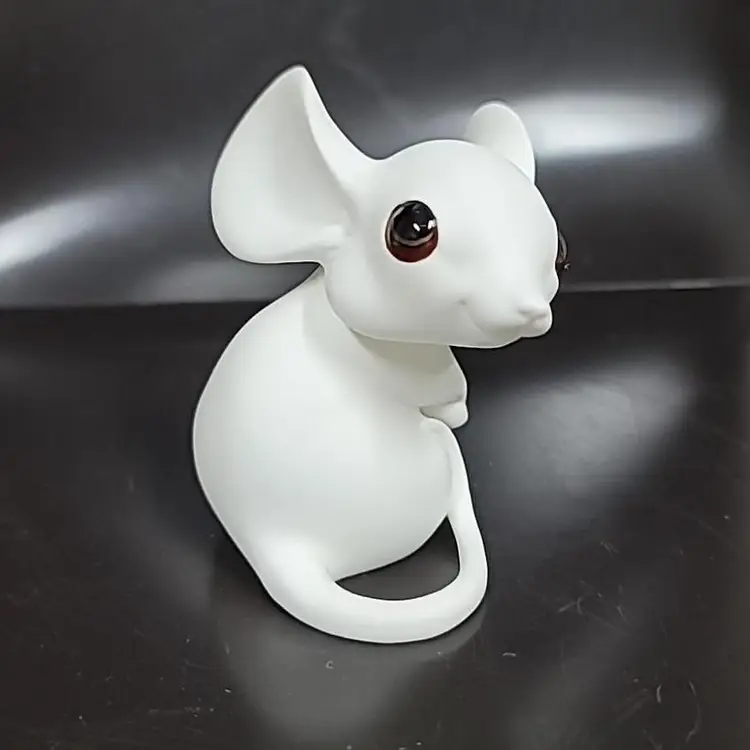 Bone China White Mouse Figurine By Freeman For George Good
