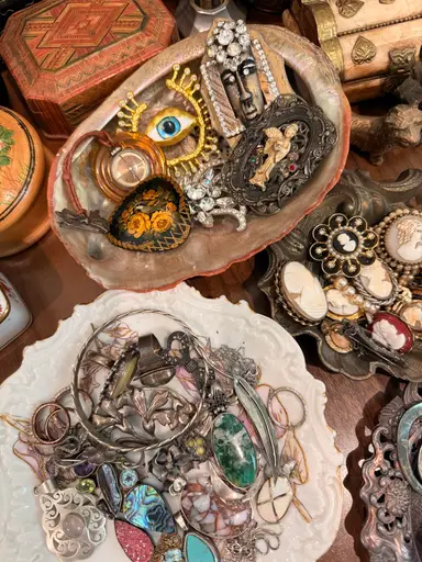 Jewelry Is Piling Up, Let’s Dig! Sterling, Micros, Cameos And More!