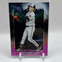2025 Topps Update Night Terror PINK Gunnar Henderson