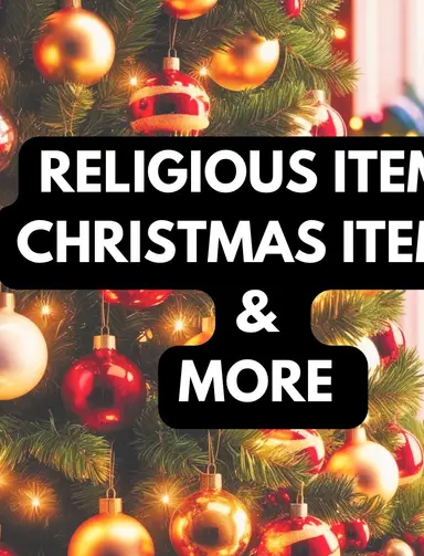 Religious, Christmas And More! 
