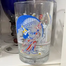 Mickey Sorcerer Glass