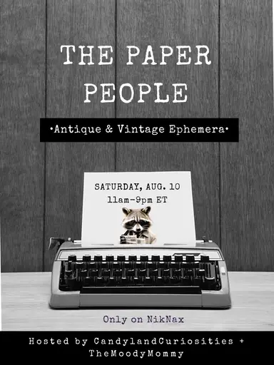 The Paper People - Vintage & Antique Ephemera