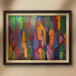 Crowded In Silence (18x24)