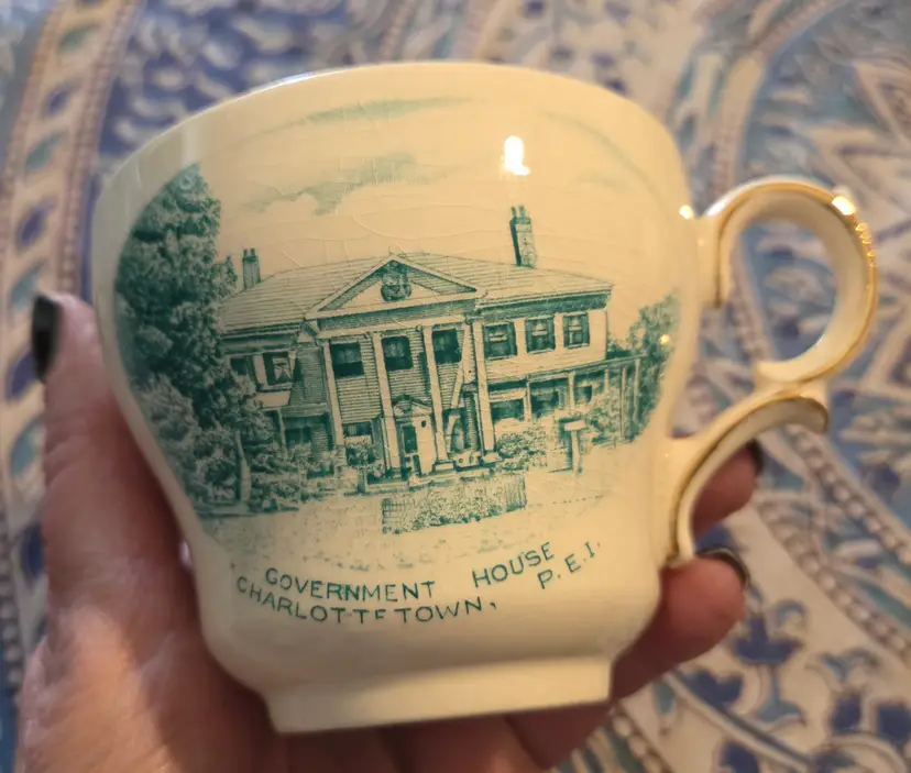 Government House, PEI Souvenir Teacup by Royal Winston Grimwades