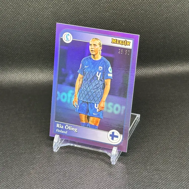 Ria Oling Eurostars /50 2025 Topps Merlin Euros - Finland