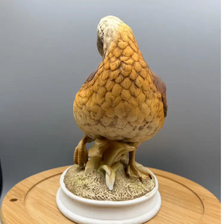 Vintage Andrea by Sadek Porcelain Mallard Hen Duck Figurine – Preening Pose 7”x6”