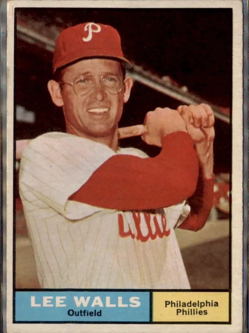 1961 Topps #78 Lee Walls - ( ) - Philadelphia Phillies