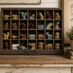 #01 - Choice - Vintage Wade England Whimsies Miniature Animal Figurines