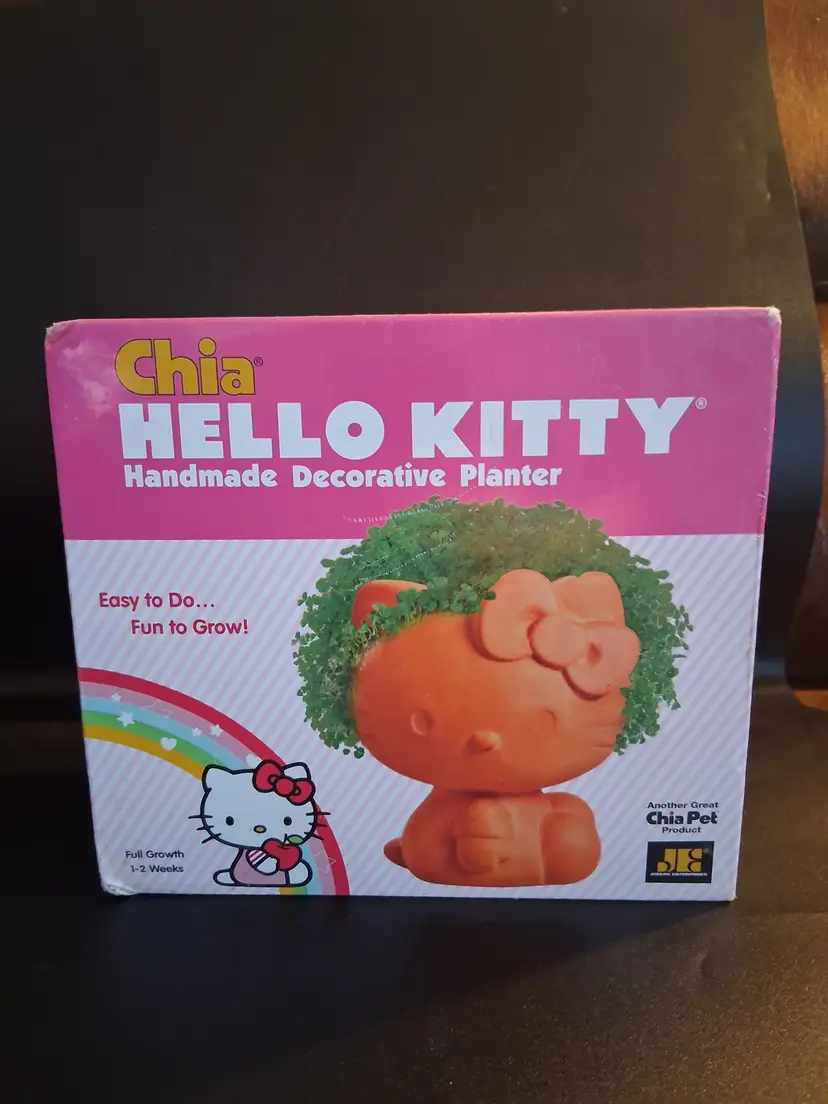 Vintage NOS Hello Kitty Chia Planter