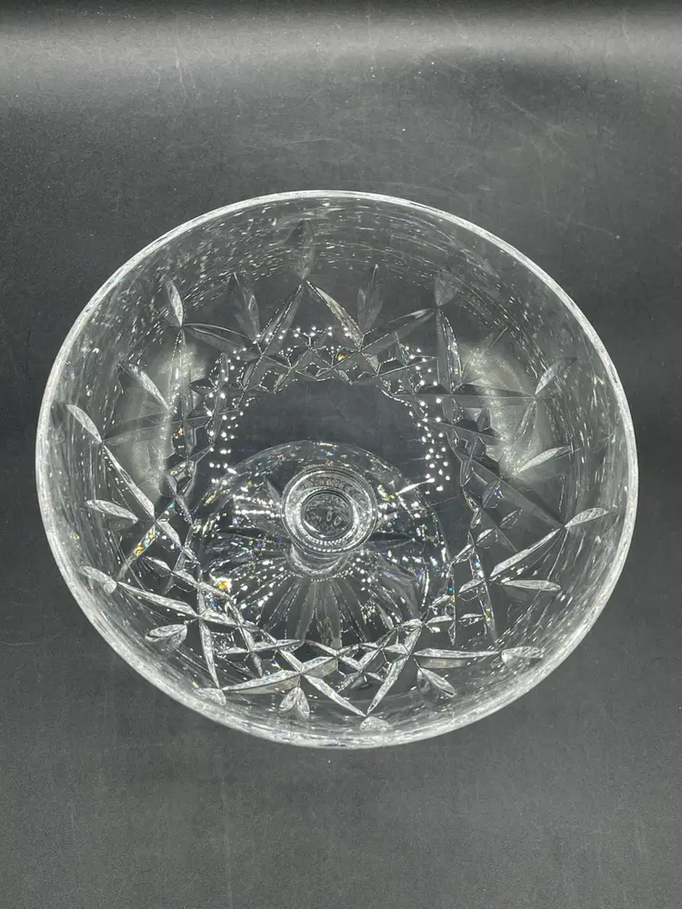 Waterford Crystal LISMORE Footed Pedestal Compote Candy Dish Hour Stem