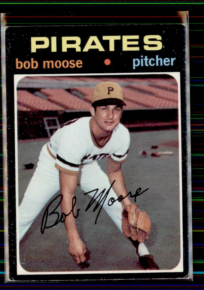 Bob Moose 1971 Topps #690 - Pittsburgh Pirates - (pk8-544)