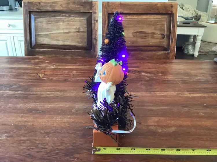 Handmade Halloween Arrangement, 6.75 X 9.5