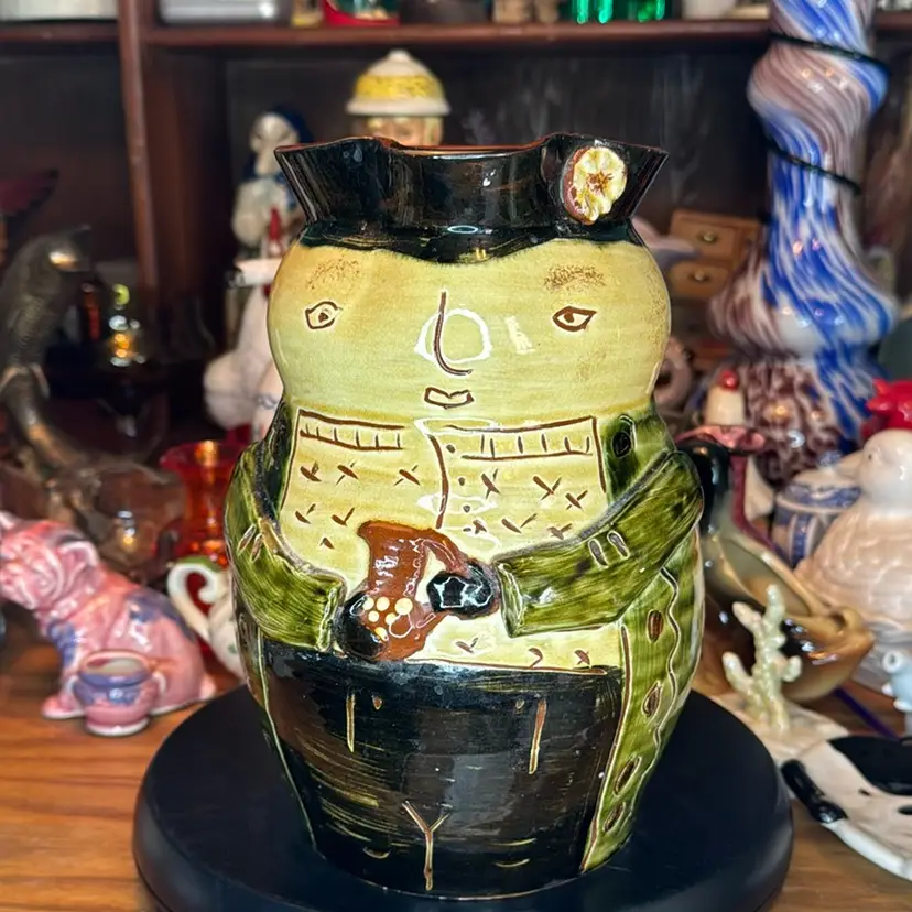 Toby Jug Redware Pottery By Susan Skinner