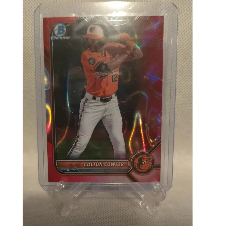 2022 Bowman Chrome Colton Cowser #'d 1/5