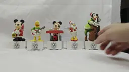 2013 Hallmark Disney Mickey & Friends Wireless Band Set of 5 Tested and Works
