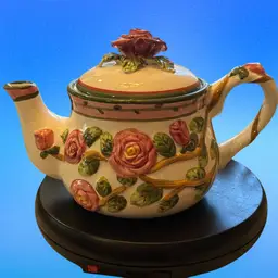 Harry & David Teapot English Rose Limited Edition 5217