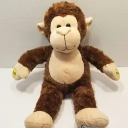 18" Monkey Plush Cheerful by build a bear 2007 Stuffed animal toy