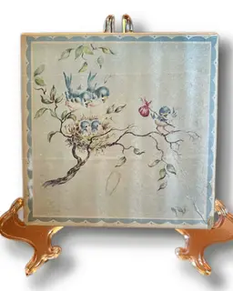Blue Bird Card Box