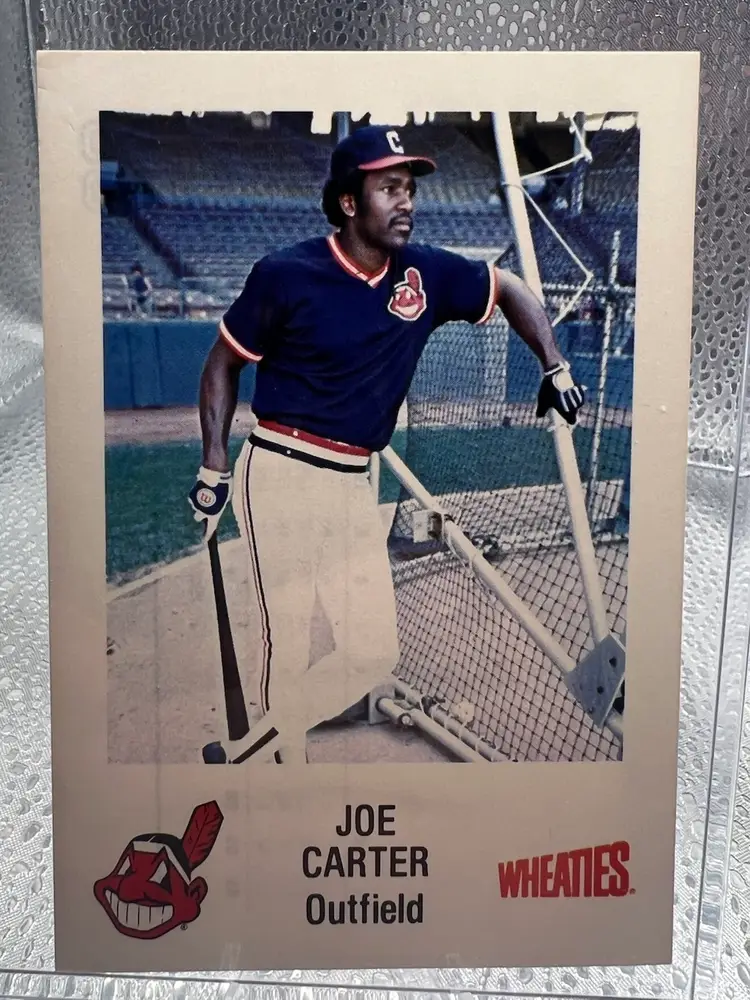 1984 Wheaties Cleveland Indians cards - 21 Cards Total - A Little Old School