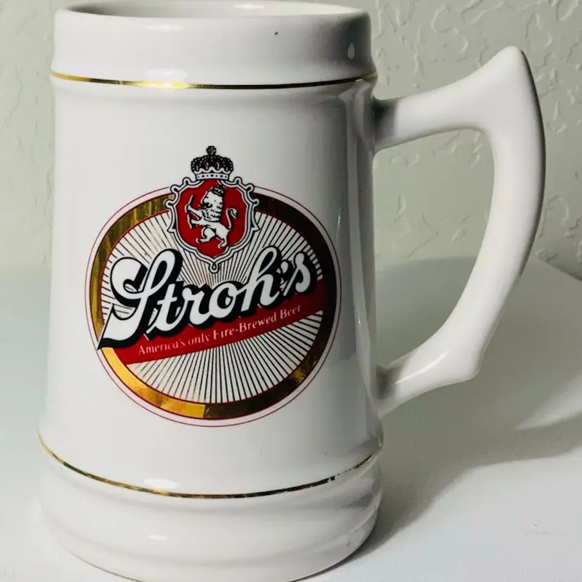 Stroh's Brewery Ceramic Vintage 1984 Arizona Expansion Beer Stein