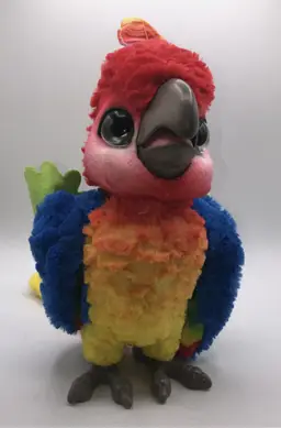 FurReal Rock-A-Too The Show Bird Interactive Plush Fur Real Parrot Rainbow Toy