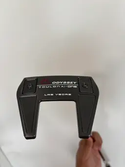 Odyssey Golf TOULON Ai-ONE Las Vegas DB Putter 34 Stroke Lab 70C Red Steel Shaft
