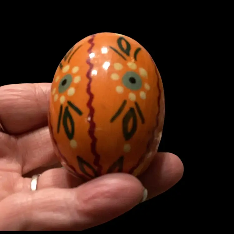 Folk Art Hand Painted Egg. Buyers Choice