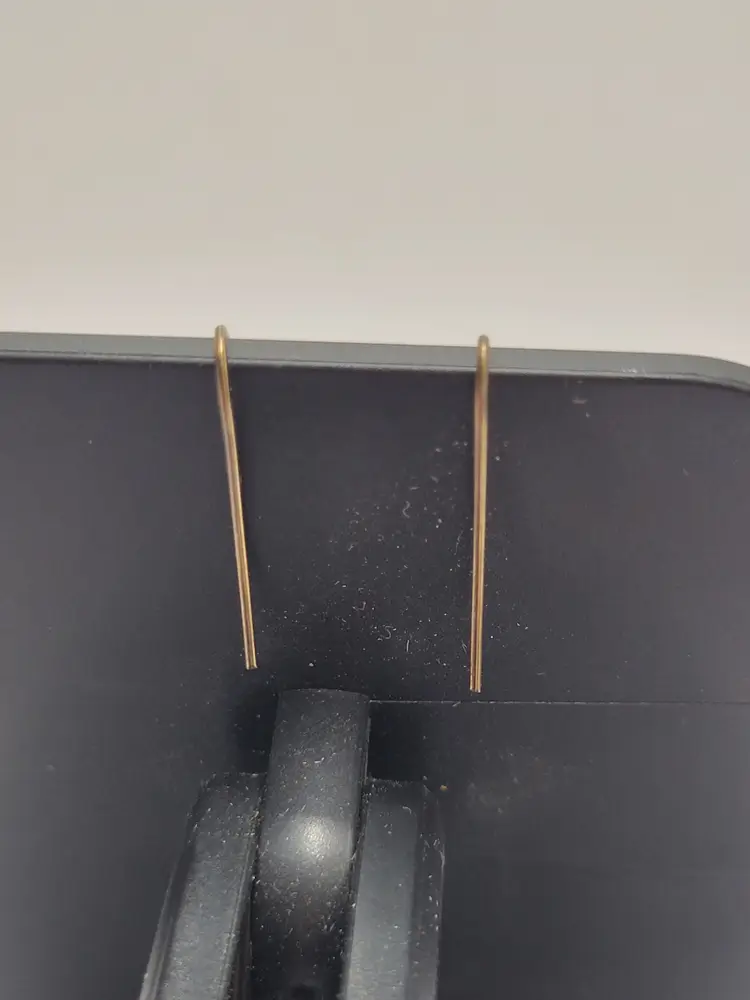 Vintage Disney Winnie The Pooh Dangle Pierced Earrings Gold Tone