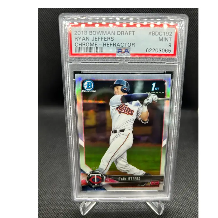 2018 Bowman Chrome Ryan Jeffers PSA 9