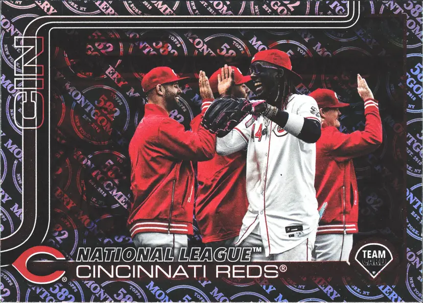 Cincinnati Reds - 2025 Topps 582 Montgomery Club Foil - Pick Your Card