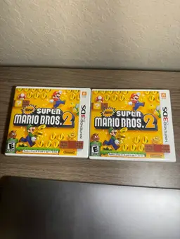 Super Mario Bros 2 Nintendo 3DS (2 Game Lot)